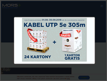Tablet Screenshot of mors.pl